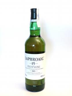 Laphroaig 15 year Front side