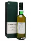 A bottle of Laphroaig 15 Year Old / Bot.1990s Islay Single Malt Scotch Whisky
