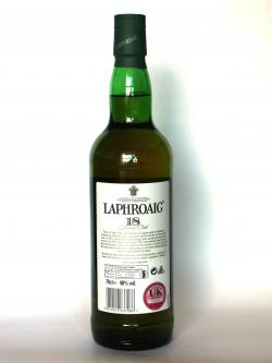 Laphroaig 18 year Back side