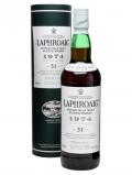 A bottle of Laphroaig 1974 / 31 Year Old / Sherry Cask Islay Whisky
