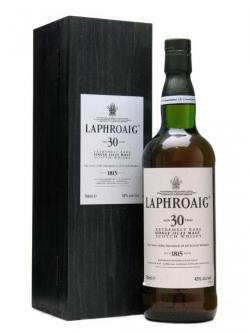 Laphroaig 30 Year Old / Wooden Box Islay Single Malt Scotch Whisky