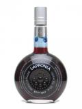 A bottle of Lapponia Blueberry Liqueur / (Mustikka)