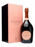 A bottle of Laurent Perrier Rosé Champagne / Magnum