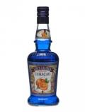 A bottle of Lejay-Lagoute Blue Curacao Liqueur