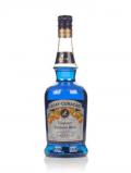 A bottle of Lejay-Lagoute Blue Curaçao 