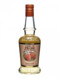 A bottle of Lejay-Lagoute Creme de Peche (Peach) Liqueur
