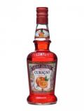 A bottle of Lejay-Lagoute Curacao Rouge Liqueur