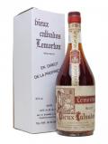 A bottle of Lemorton Rarete Calvados