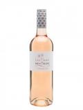 A bottle of Les Fleurs de Montblanc Cinsault Rose 2016