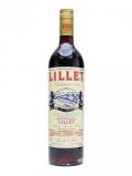 A bottle of Lillet Rouge