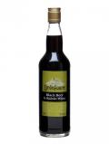 A bottle of Lindisfarne Black Beer& Raisin Wine