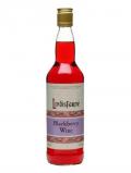 A bottle of Lindisfarne Blackberry Wine