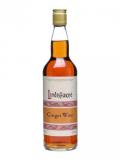 A bottle of Lindisfarne Ginger Wine