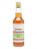 A bottle of Lindisfarne Gooseberry Wine