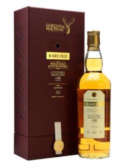 Littlemill 1985 / Rare Old / Gordon& Macphail Lowland Whisky