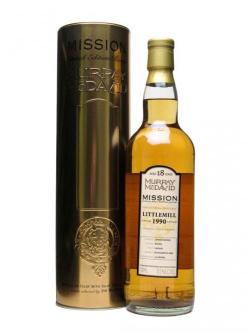 Littlemill 1990 / 18 Year Old / Bourbon Cask Lowland Whisky