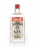 A bottle of Lord Gin (70cl) - 1980s