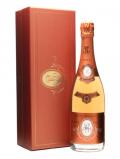 A bottle of Louis Roederer Cristal Rosé 2004
