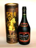 A bottle of Luis Felipe Brandy Gran reserva