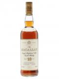 A bottle of Macallan 10 Year Old / Bot.1990s Speyside Single Malt Scotch Whisky