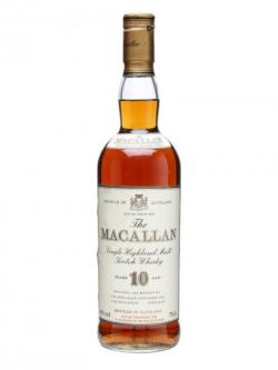 Macallan 10 Year Old / New Club Elgin / Bot.1980s Speyside Whisky