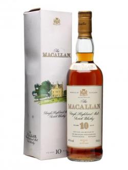 Macallan 10 Year Old / Sherry / Bot.1990s Speyside Whisky
