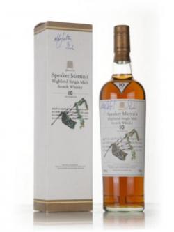 Macallan 10 Year Old Speaker Martinâ€™s (Signed)