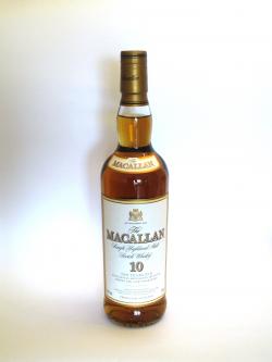 Macallan 10 year Sherry Oak Front side