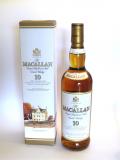 A bottle of Macallan 10 year Sherry Oak