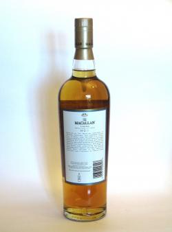 Macallan 12 year Fine Oak Back side