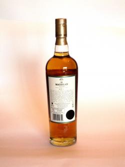 Macallan 15 year Fine Oak Back side