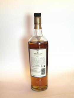 Macallan 18 year Fine Oak Back side