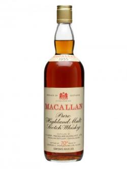 Macallan 1955 / Sherry / Bot.1970s Speyside Single Malt Scotch Whisky