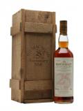 A bottle of Macallan 1971 / 25 Year Old Speyside Single Malt Scotch Whisky