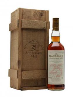 Macallan 1971 / 25 Year Old Speyside Single Malt Scotch Whisky