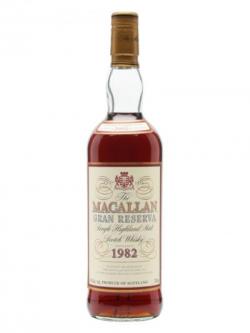 Macallan 1982 / Gran Reserva Speyside Single Malt Scotch Whisky