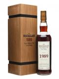 A bottle of Macallan 1989 / 21 Year Old / Fine& Rare Speyside Whisky