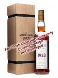 A bottle of Macallan 1990 / Fine& Rare Speyside Single Malt Scotch Whisky