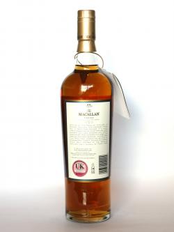 Macallan 30 year Fine Oak Back side