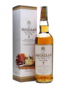 Macallan 7 Year Old / Bot.1990s Speyside Single Malt Scotch Whisky