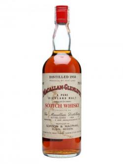 Macallan-Glenlivet 1950 / Gordon& Macphail Speyside Whisky