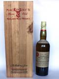 A bottle of Mackinlay's Rare old Highland Malt Whisky
