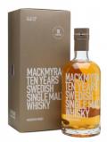 A bottle of Mackmyra Ten Years Swedish Single Malt Whisky