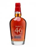 A bottle of Maker's 46 Bourbon Kentucky Straight Bourbon