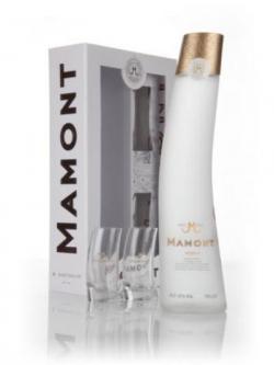 Mamont Vodka Gift Pack with 2 Glasses