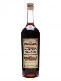 A bottle of Mancino Rosso Amaranto Vermouth