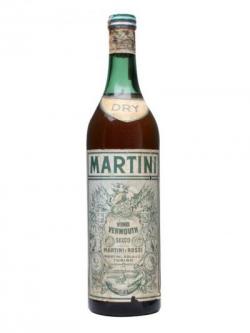 Martini Dry Vermouth / Bot.1950s