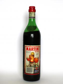 Martini Rosso Back side