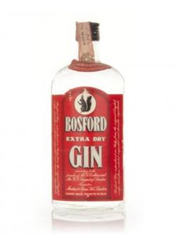 Martini& Rossi Bosford Extra Dry Gin - 1960s