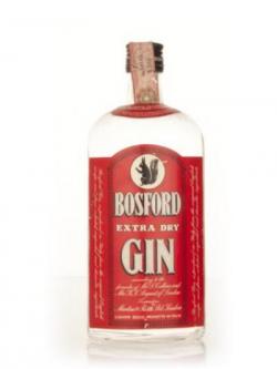 Martini& Rossi Bosford Extra Dry Gin - 1970s